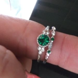 Lady's set 2 birthstone rings